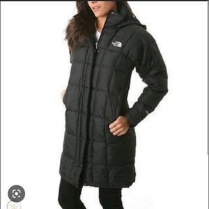 THE NORTH FACE Womens Size L 600 Down Filled Puffer Parka Long Jacket.
